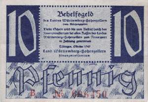 r.215a B 10 Pfennig 1947